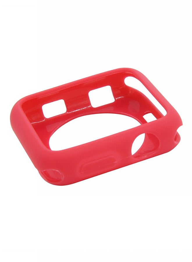 Voberry Protective Case Cover For Apple Watch Series 1/2/3 38mm Red - Image 2