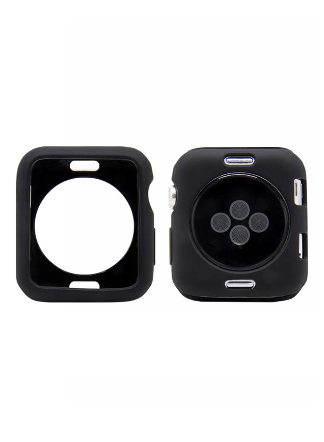 Voberry Protective Case Cover For Apple Watch Series 1/2/3 38mm Black - Image 4