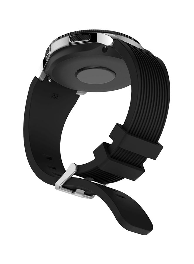 Voberry Replacement Band For Samsung Galaxy Watch 46mm Black - Image 4