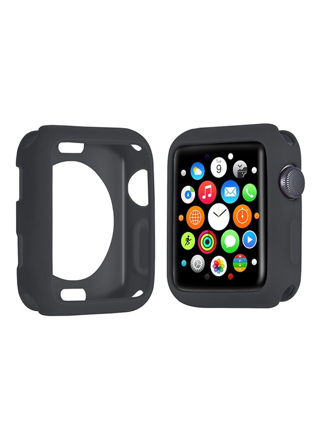 Voberry Protective Case Cover For Apple Watch Series 1/2/3 42mm Grey - Image 3