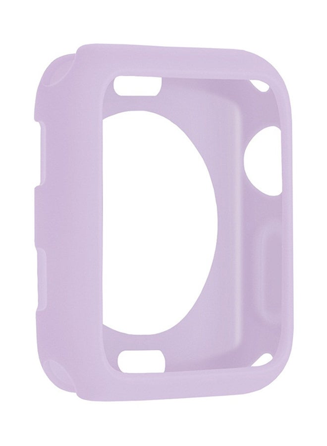 Voberry Protective Case Cover For Apple Watch Series 1/2/3 38mm Purple - Image 1