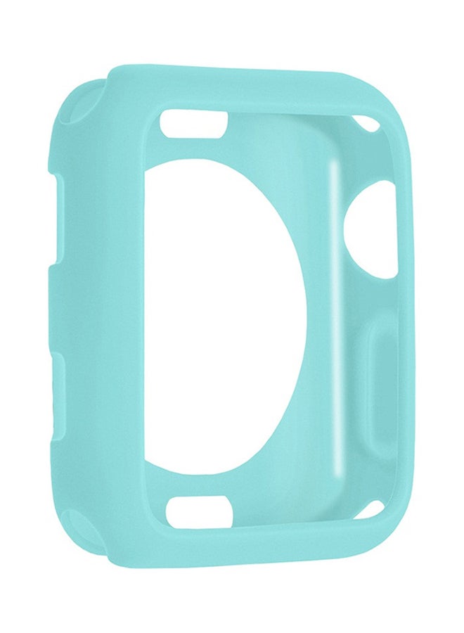 Voberry Protective Case Cover For Apple Watch Series 1/2/3 38mm Light Blue - Image 1