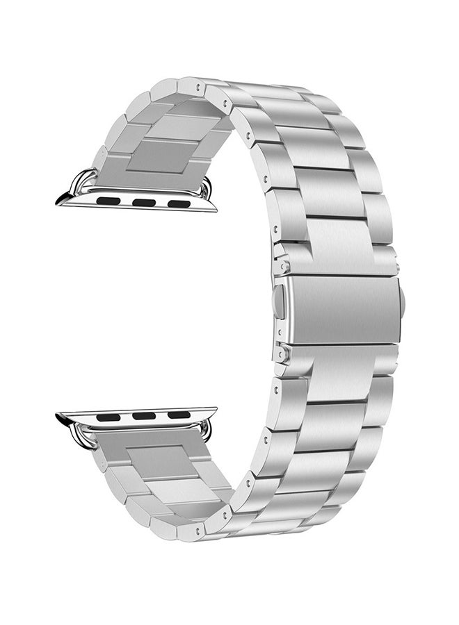 Voberry - Replacement Strap For Apple Watch Series 4  40mm Silver - Image 1