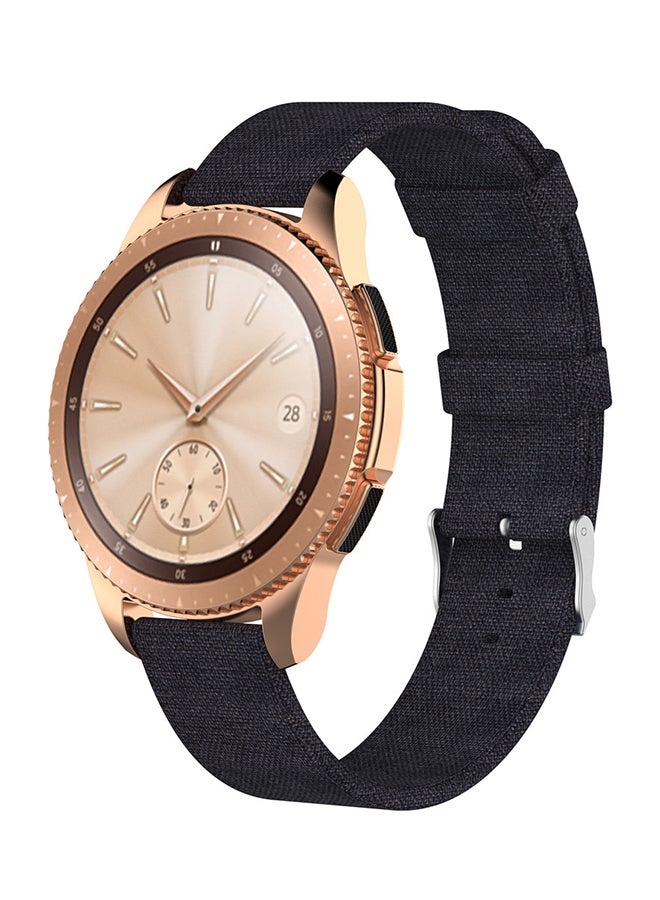 Voberry Replacement Strap For Samsung Galaxy Watch 42/40/44mm Black - Image 3