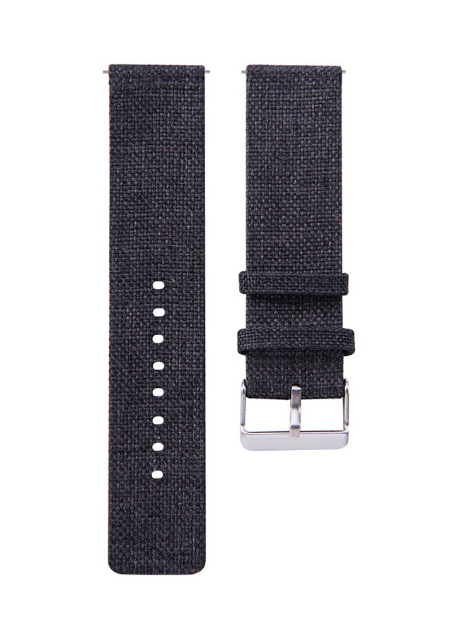 Voberry Replacement Band For Samsung Galaxy Watch 46mm Black - Image 2