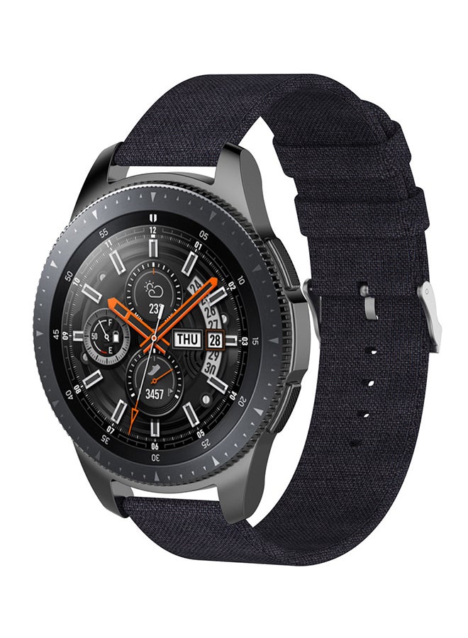 Voberry Replacement Band For Samsung Galaxy Watch 46mm Black - Image 3