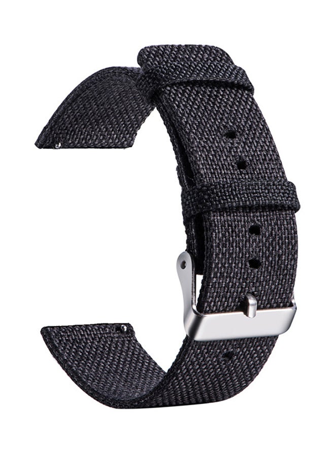 Voberry Replacement Strap For Samsung Galaxy Watch 42/40/44mm Black - Image 1