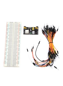 Tie-Point Breadboard 65 Jumper Wires Power Module Set