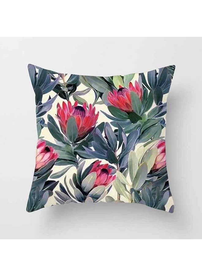 Riancy Tropical Printed Pillow Cover Multicolour 45x45cm