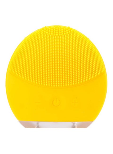 Electric Facial Cleanser Massager Yellow