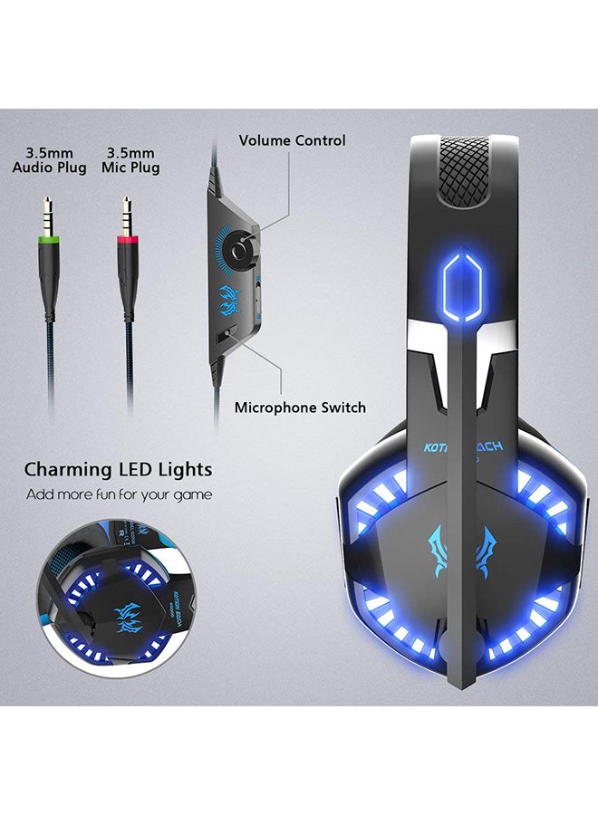 G2000 V2 Over-Ear Wired Gaming Headphones With Mic For PS4/PS5/XOne/XSeries/NSwitch/PC - Image 2