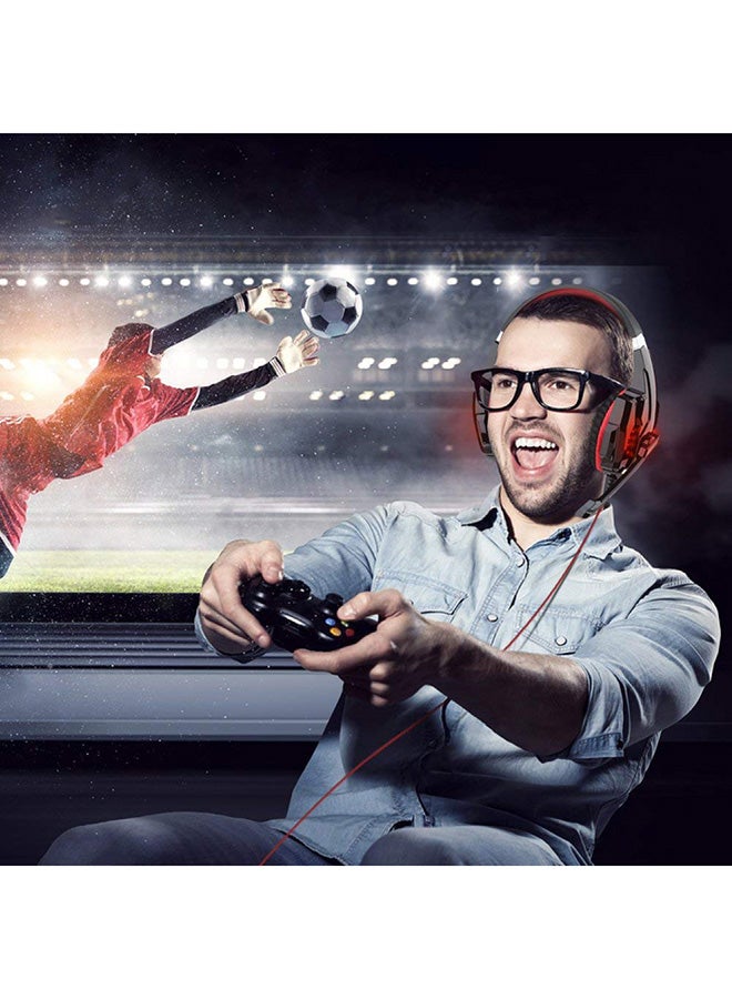 سماعات رأس سلكية للألعاب G9000 مزودة بميكروفون لأجهزة PS4/PS5/XOne/XSeries/NSwitch/PC - Image 5
