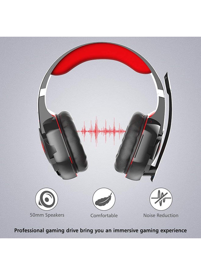 G2000 Over-Ear Wired Gaming Headphones With MicFor PS4/PS5/XOne/XSeries/NSwitch/PC  - Image 3
