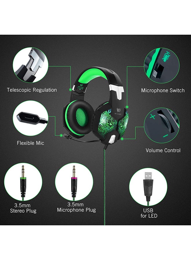 G1000 Over-Ear Gaming Headphones With Mic For PS4/PS5/XOne/XSeries/NSwitch/PC - Image 4