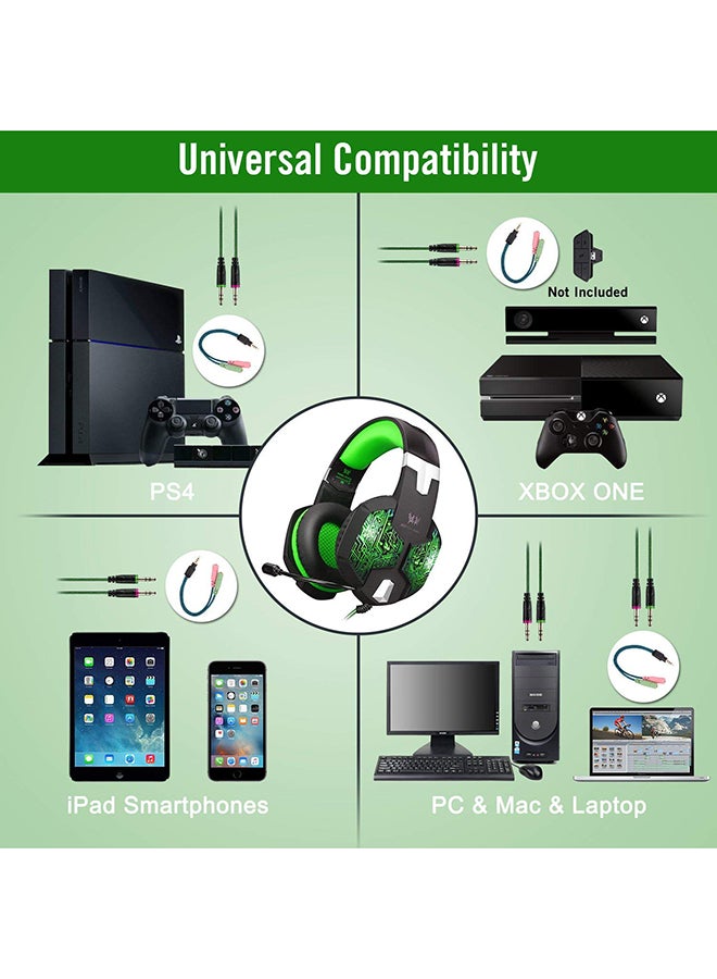 G1000 Over-Ear Gaming Headphones With Mic For PS4/PS5/XOne/XSeries/NSwitch/PC - Image 5