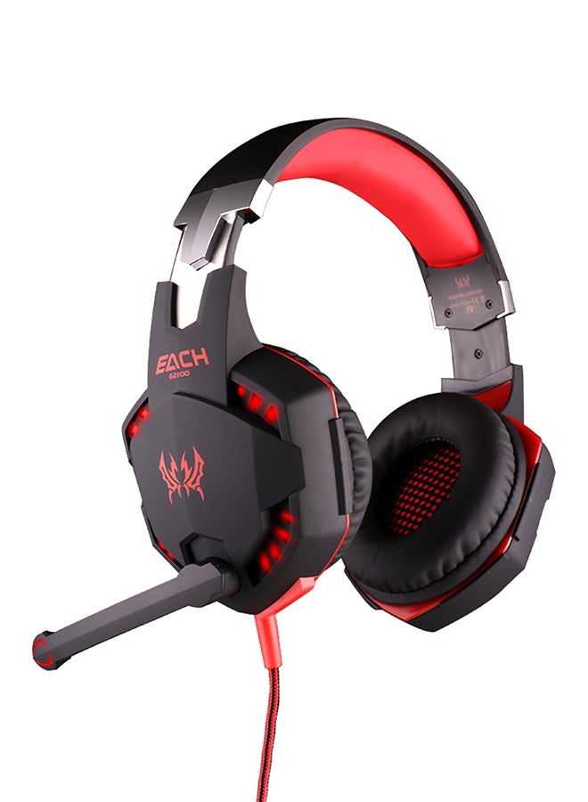 G2100 Over-Ear Wired Gaming Headphones With MicFor PS4/PS5/XOne/XSeries/NSwitch/PC - Image 1