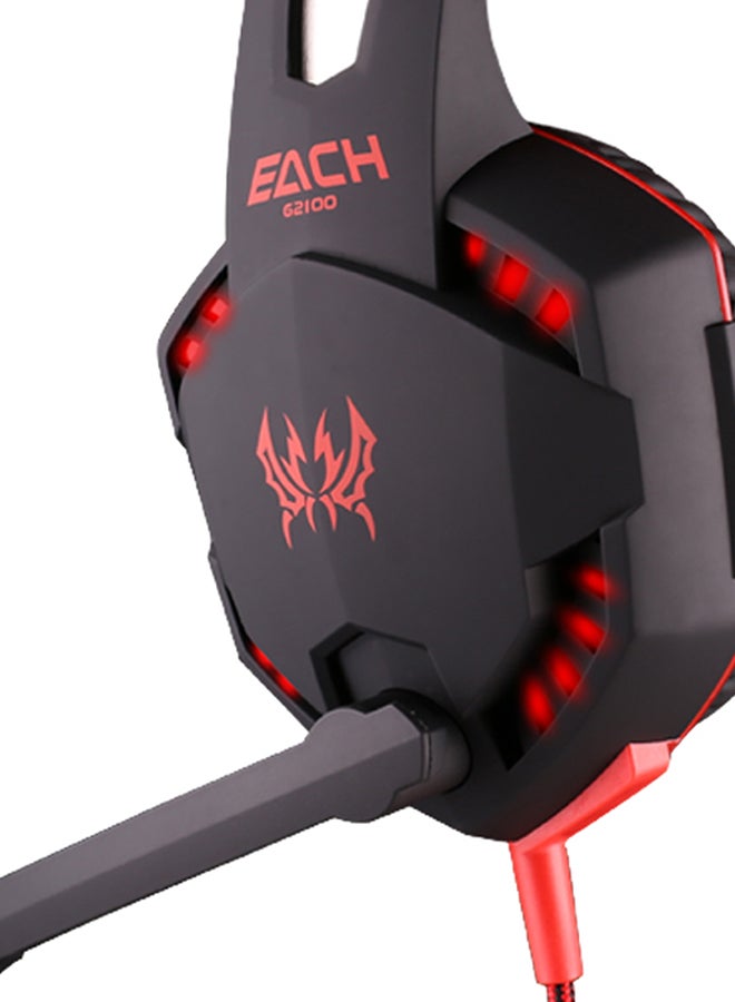 G2100 Over-Ear Wired Gaming Headphones With MicFor PS4/PS5/XOne/XSeries/NSwitch/PC - Image 3