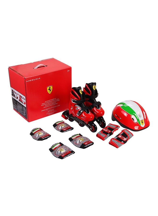 Ferrari - Mesuca Inliners Skate Shoes With Helmet - Image 1