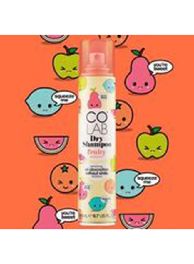 COLAB Fruity Fragrance Dry Shampoo 200ml - Image 2