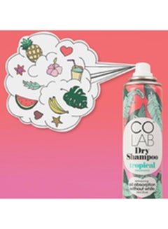 COLAB Tropical Fragrance Dry Shampoo 200ml  - Image 2