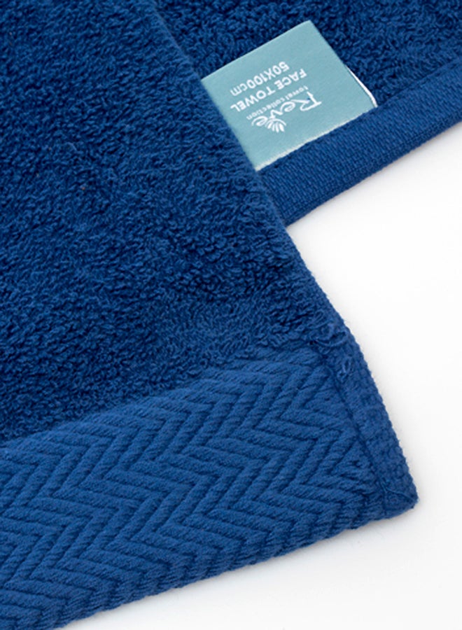 REVE Hand Towel Navy Concepto 40x60cm