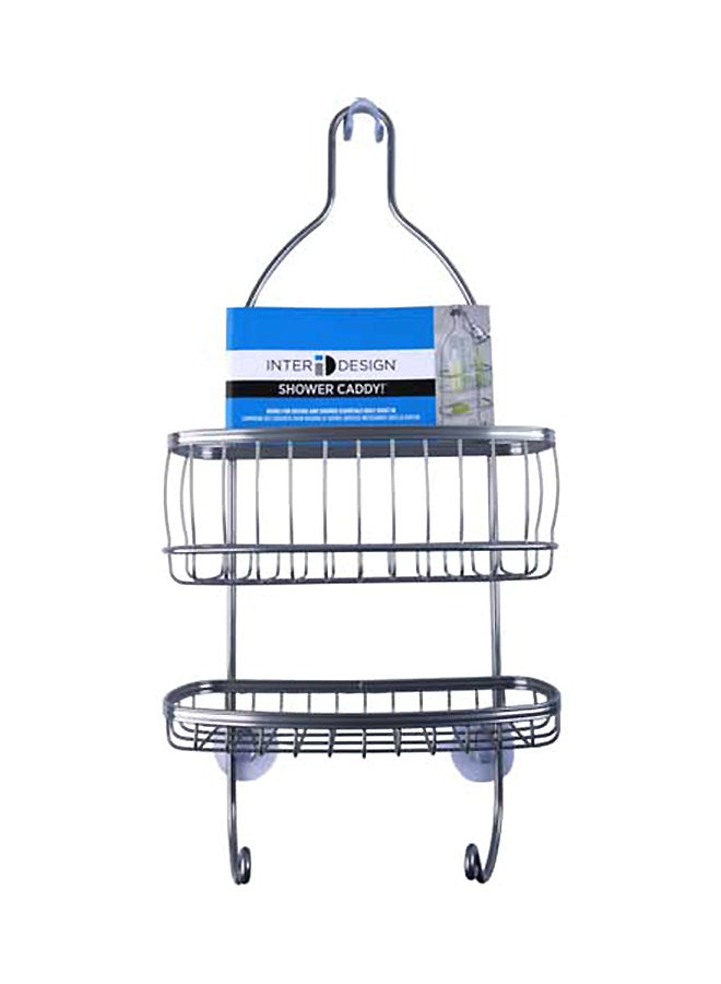 InterDesign York Shower Caddy Silver