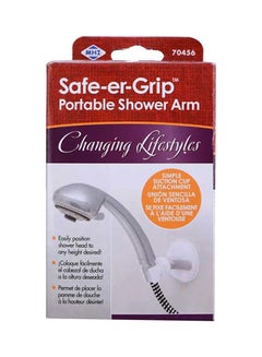 Portable Shower Arm White