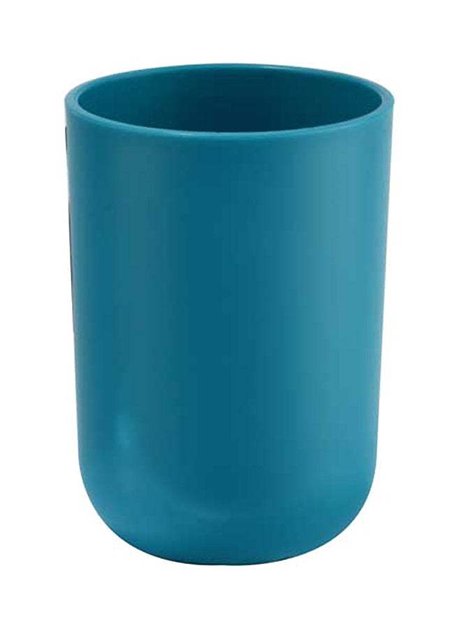 Wenko Brasil Toothbrush Tumbler Blue 7.3 x 7.3 x 10.3cm