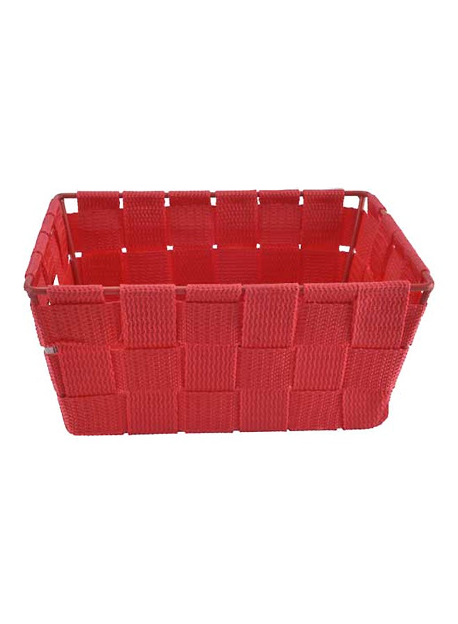 Wenko Adria Storage Basket Red 