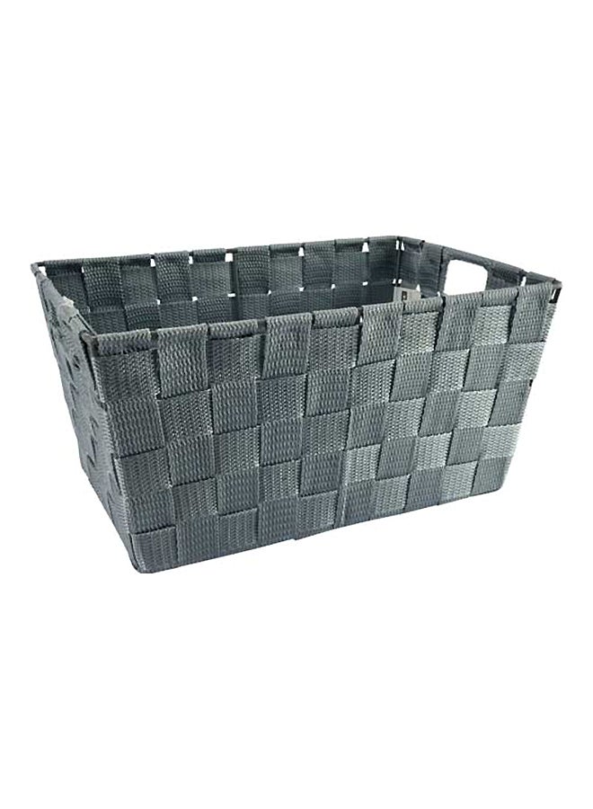 Wenko Adria Storage Basket Grey