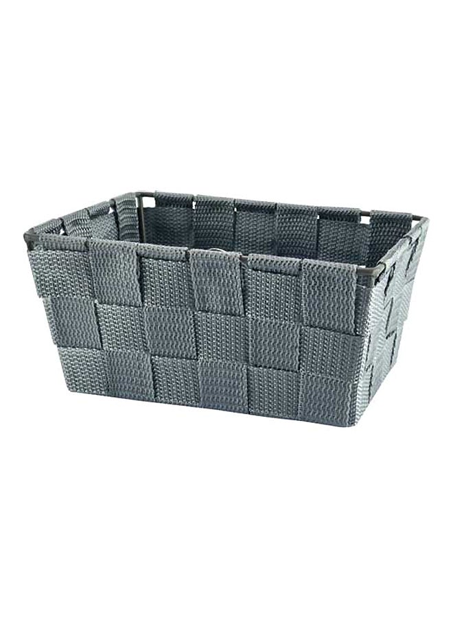 Wenko Adria Storage Space Basket Grey 14x14x9cm 
