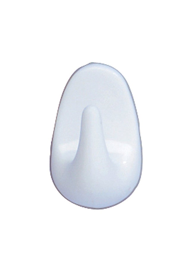 Wenko 6-Piece Midget Hook Set White 1.5x2.5x1.5centimeter