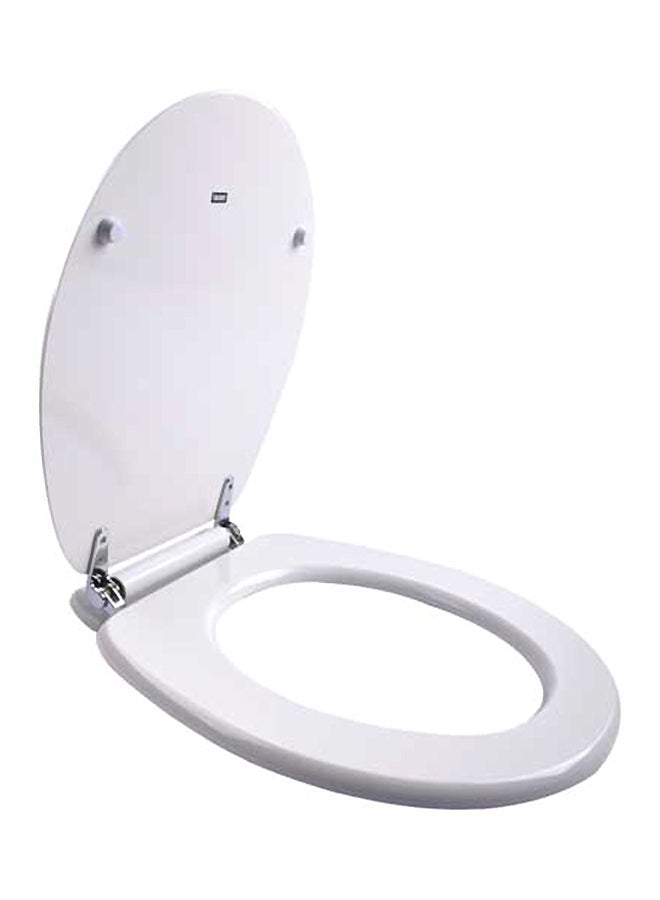 تاتاي مقعد مرحاض فيكتور يونيفيرسال ناعم أبيض 37x6x47.5سم