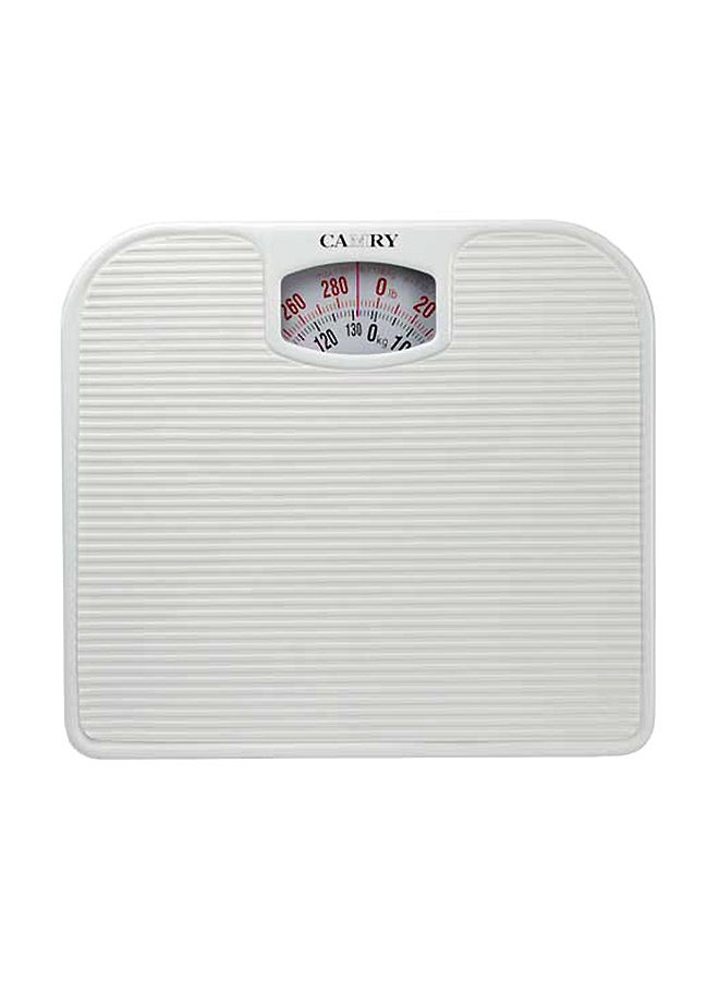 كامري ميزان حمام رقمي ميكانيكي لقياس الوزن أبيض 130كيلوجرام 