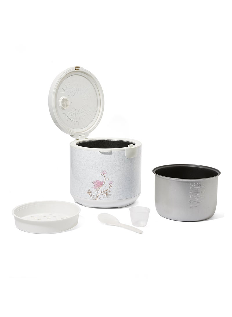 ميباشي جهاز طهي أرز كهربائي ME-RC728 أبيض/ وردي - Image 3