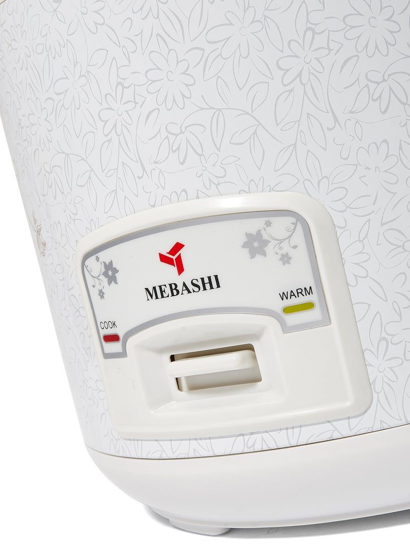 ميباشي جهاز طهي أرز كهربائي ME-RC728 أبيض/ وردي - Image 4