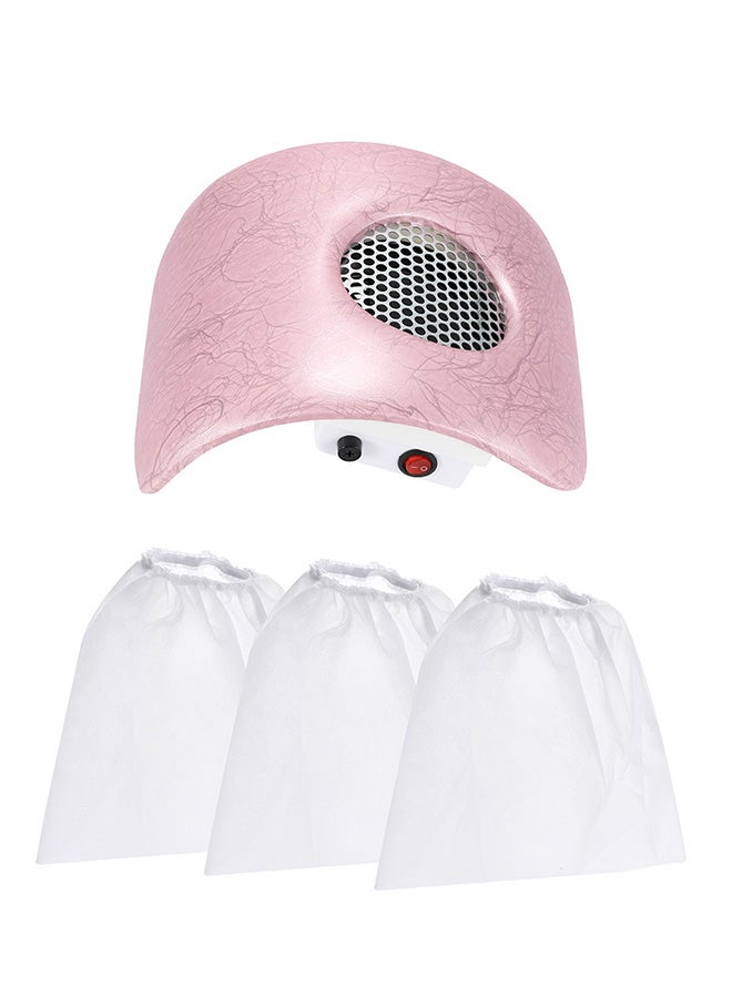 ANSELF Nail Dust Collector Machine Pink - Image 2