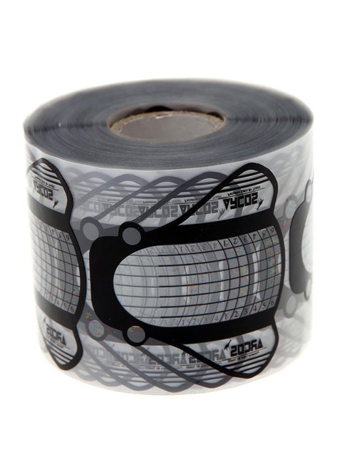 500-Piece Nail Art UV Gel Tip Extension Grey