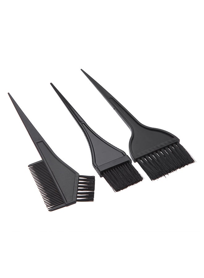 ANSELF 5-Piece Hairdressing Brushes Set Black - Image 3