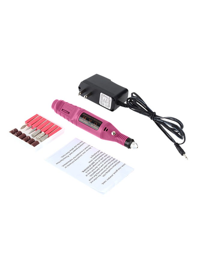ANSELF - Electric Nail Drill Machine Pink - Image 1