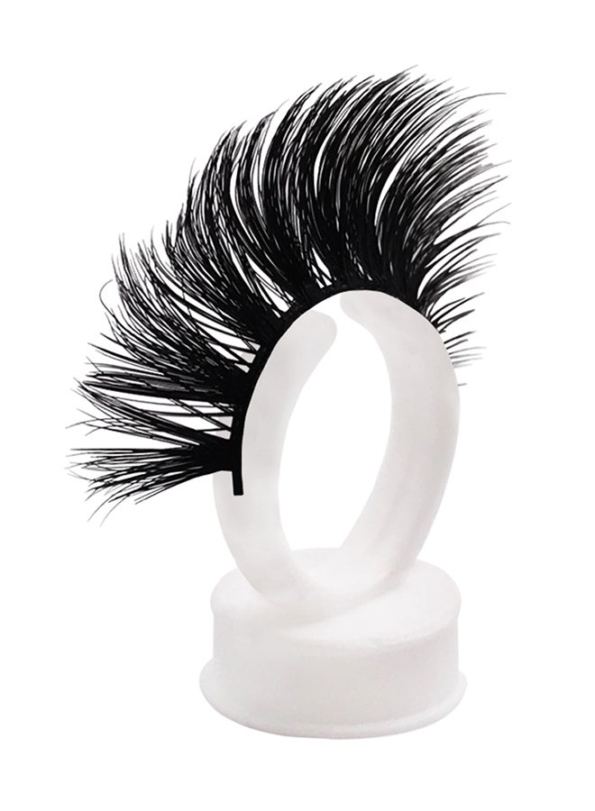 ANSELF 5-Pairs 3D False Eyelashes Black - Image 2