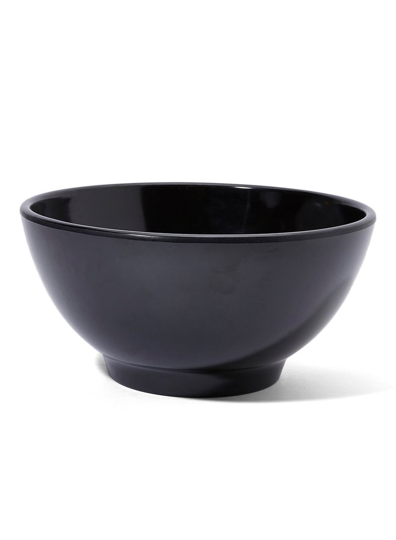 Harmony Melamine Rounded bowl 6'' Black  - Image 1