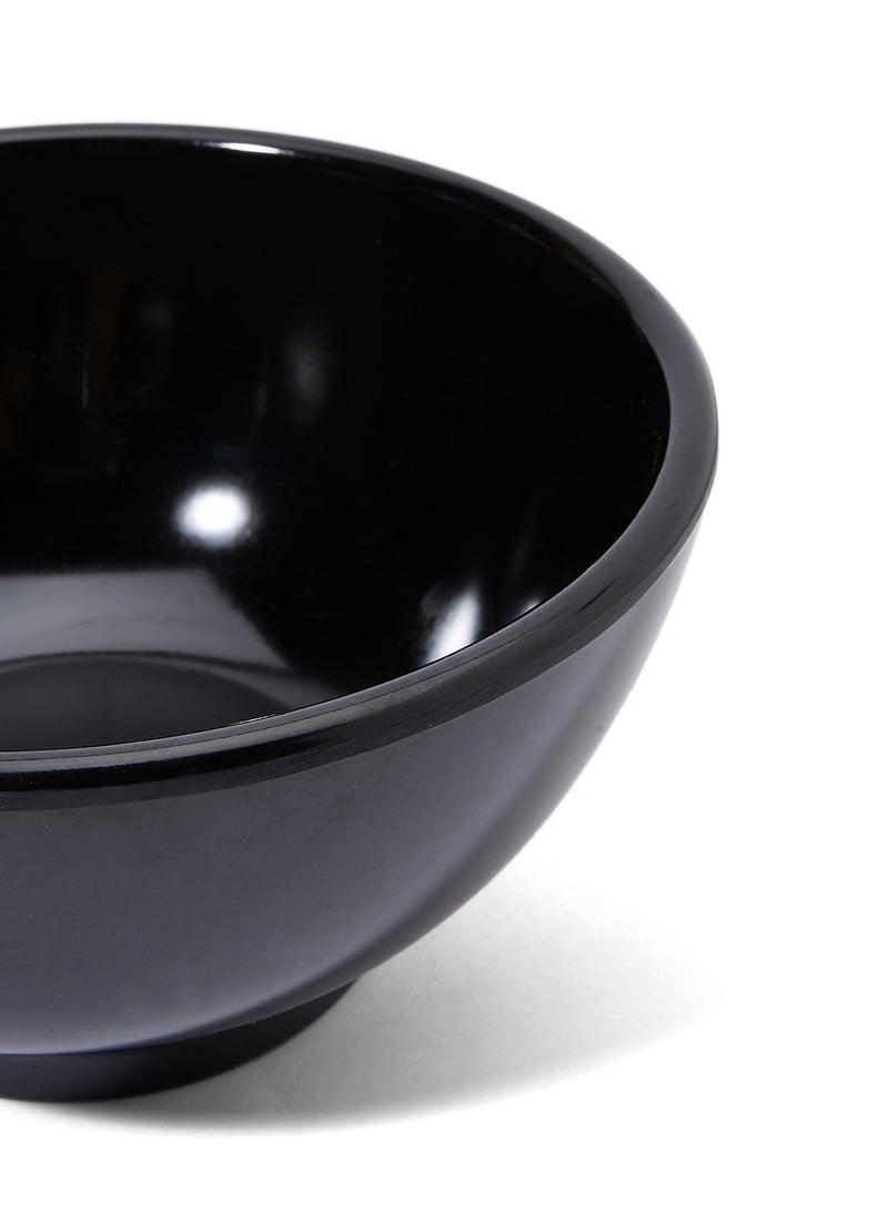 Harmony Melamine Rounded bowl 6'' Black  - Image 3