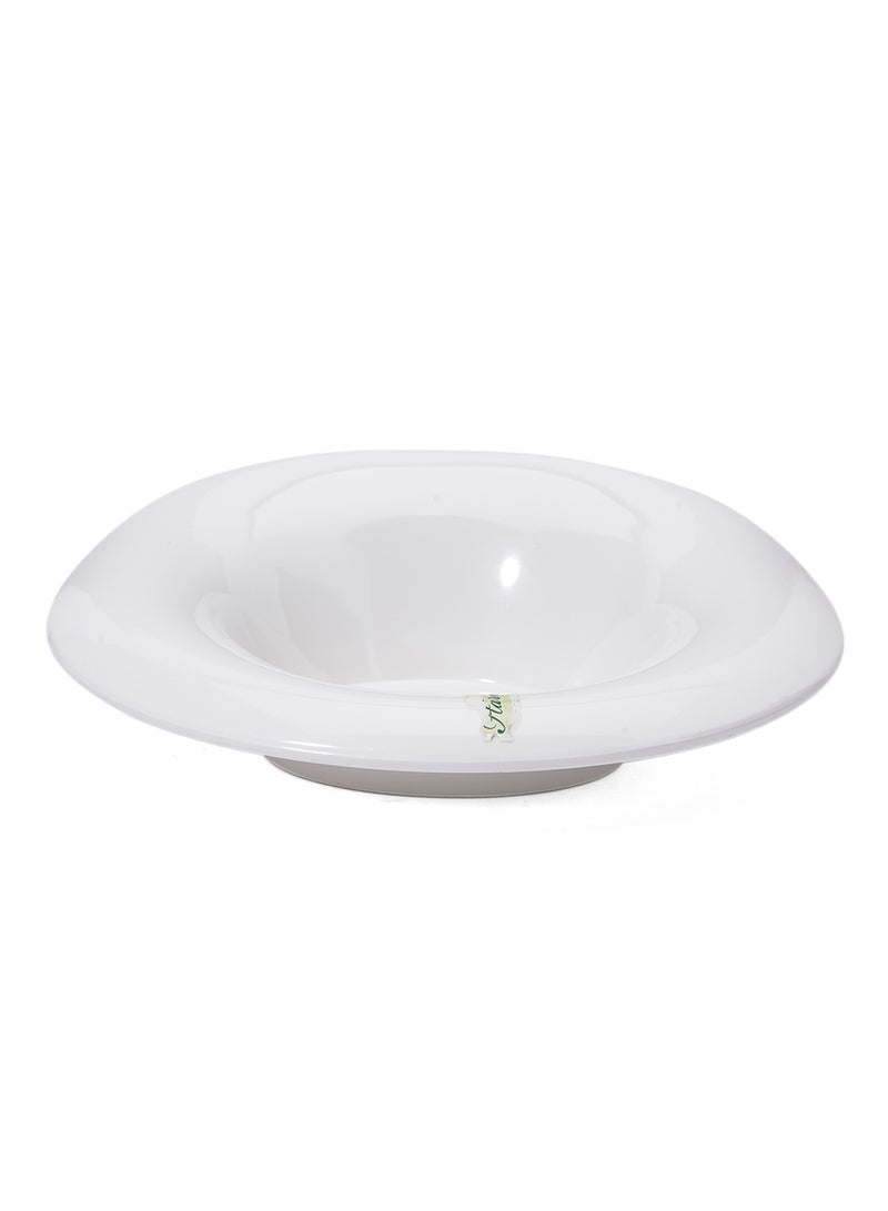 Harmony 1Pc Melamine Horeca 10＂ Silhouette Bowl Clear  - Image 1