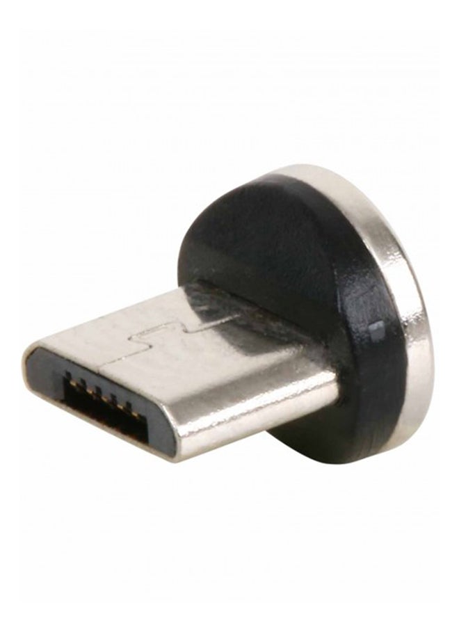 3-In-1 Magnetic Charging Adapter Cable Silver/Black - Image 4