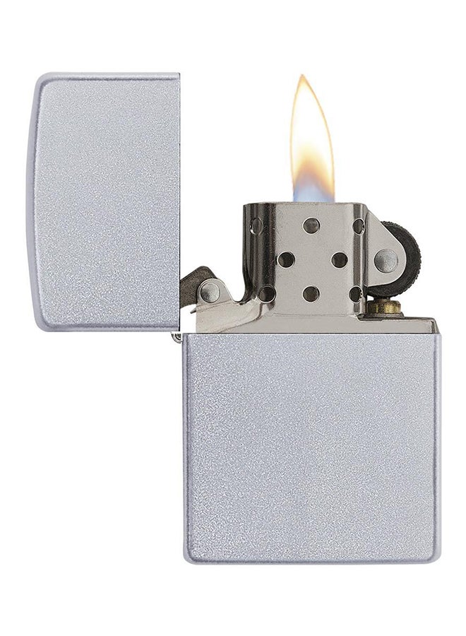 زيبو ولاعة تعمل بالغاز مضادة للرياح كروم لامع - Image 4