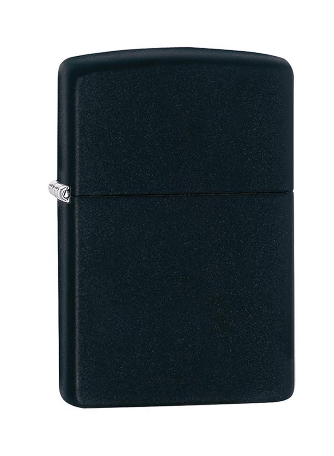 زيبو ولاعة تعمل بالغاز مضادة للرياح أسود غير لامع - Image 1