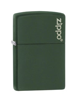 Zippo Windproof Gas Lighter Green Matte  - Image 1
