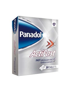 Pack Of 7 Actifast Pain Relief Tablets (20 Pcs)