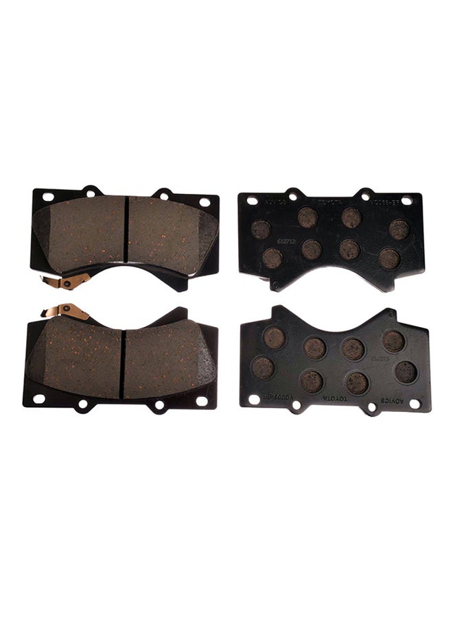 TOYOTA Genuine Front Disc Brake Pad Kit For Toyota Land Cruiser 2008-2015 